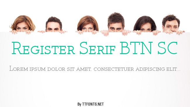 Register Serif BTN SC example